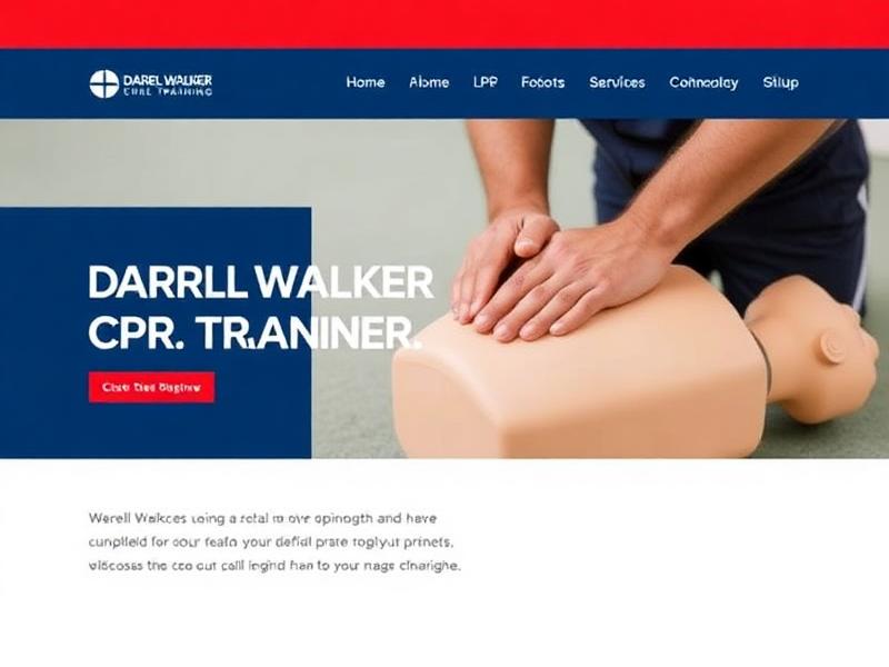 Darrell Walker CPR website homepage
